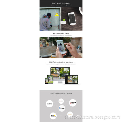 Factory Sricam SP015 HD720P h.264CMOS 1.0MP Plug and play outdoor waterproof p2p PT ip camera
